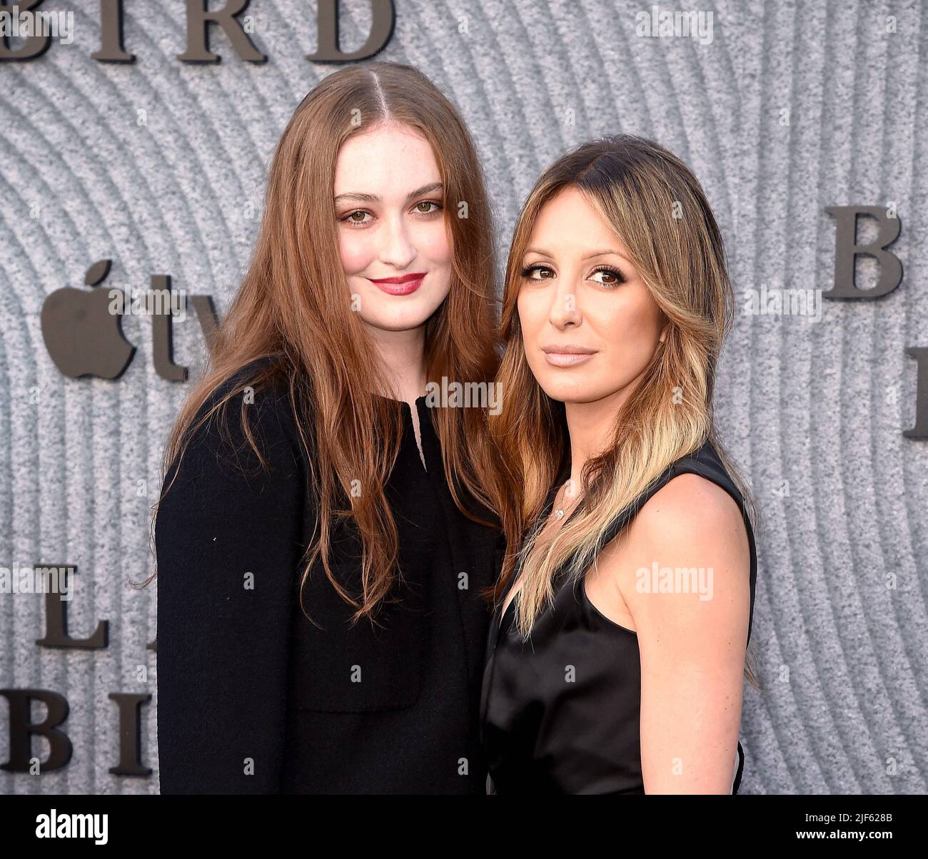 Karsen Liotta and Jacy Nittolo walking on the red carpet at Apple TV's