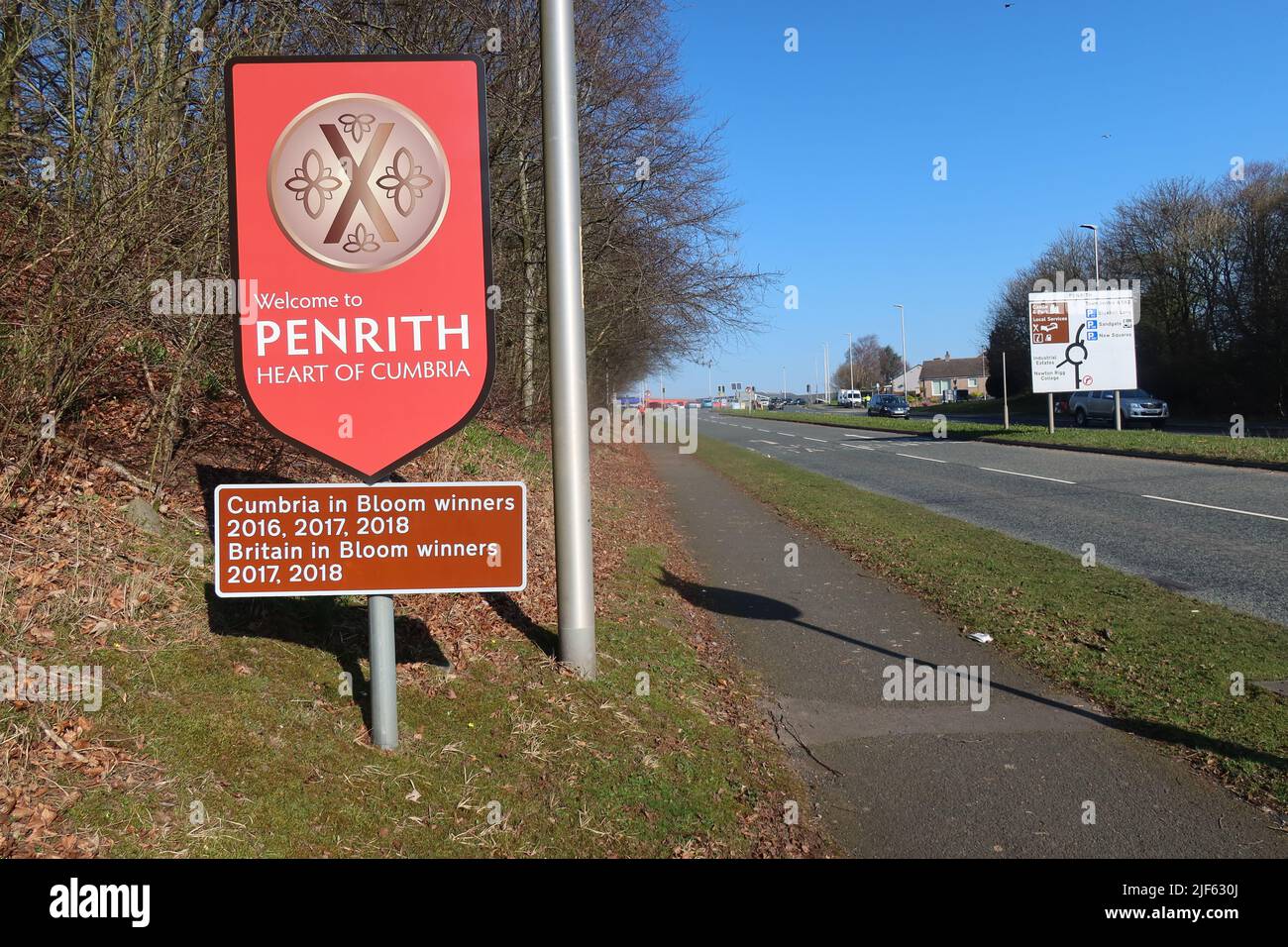 The Richard Mountain Way. Lake district national park. Cumbria. England. UK Stock Photo