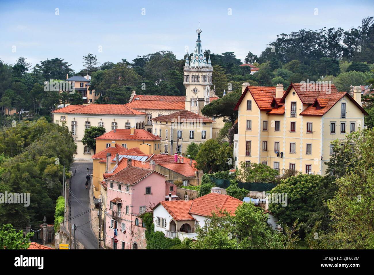 Sintra Town In Portugal Part Of Greater Lisbon Stock Photo Alamy