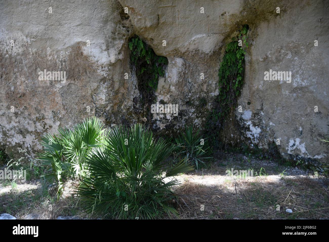 Zungri Vibo Valentia - Village rupestrian Stock Photo