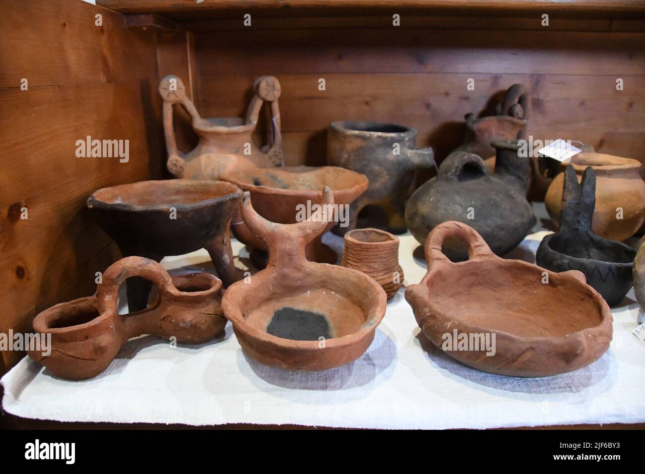 Zungri Vibo Valentia - Museum civilization peasant Stock Photo