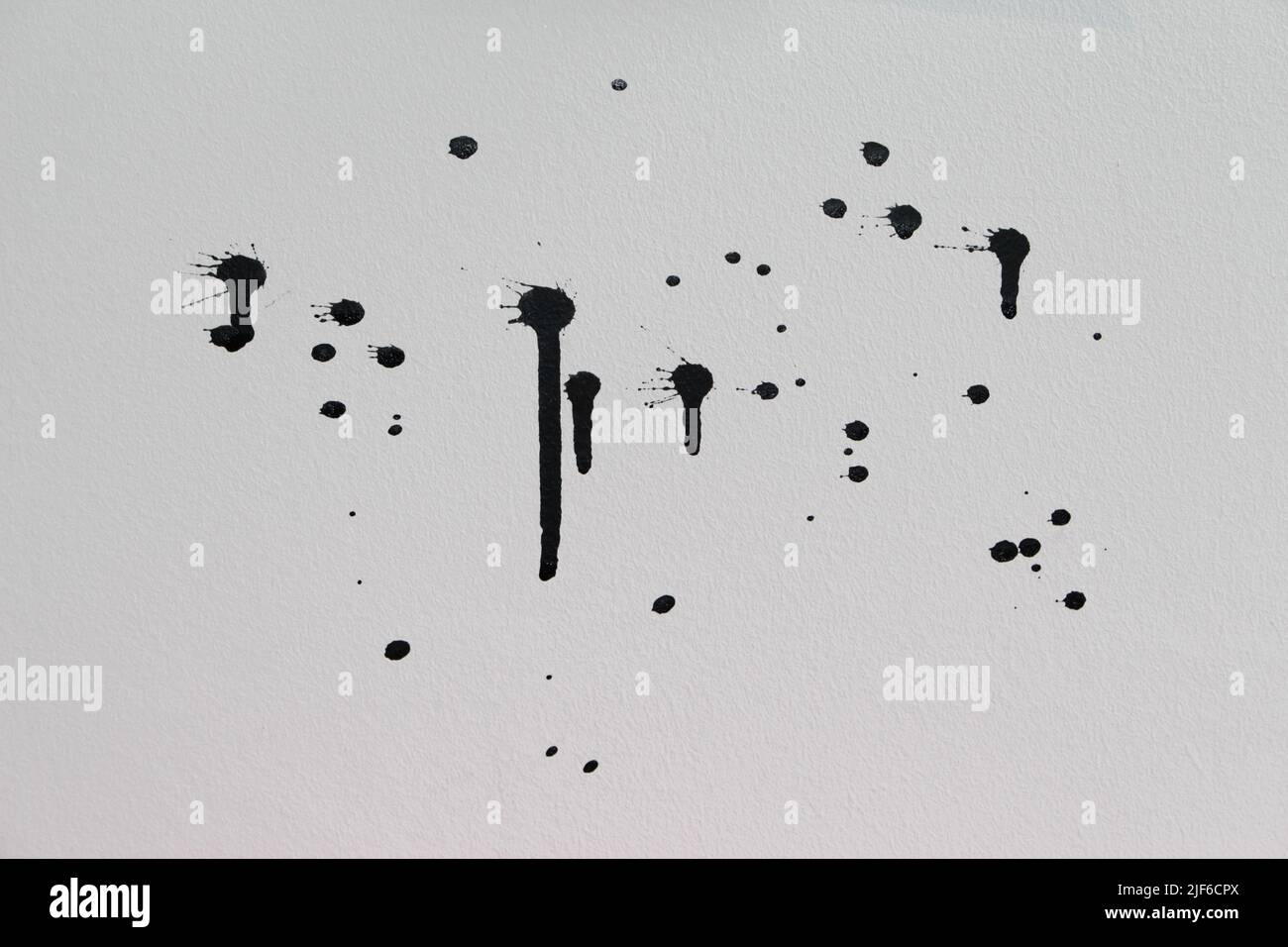 black and white splatter Stock Photo