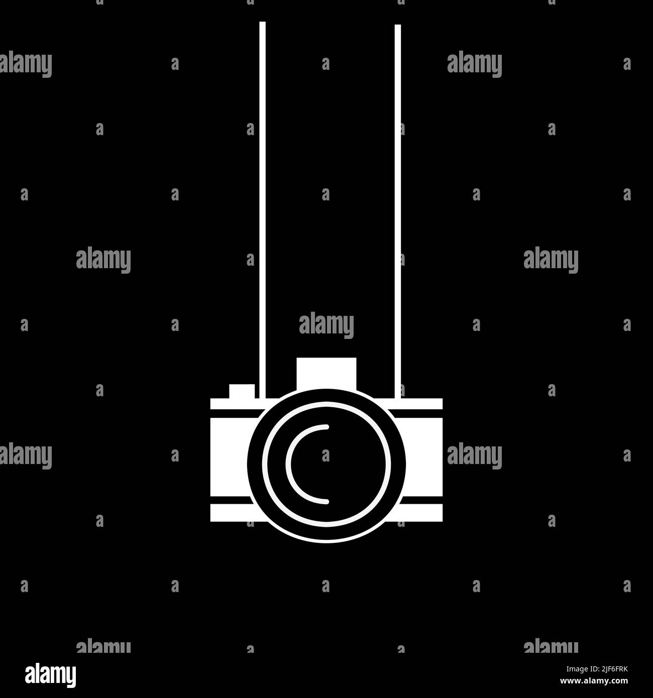 camera icon. camera icon illustration. Perfect for templates, design, icons, ui, business cards, booklets Stock Vector