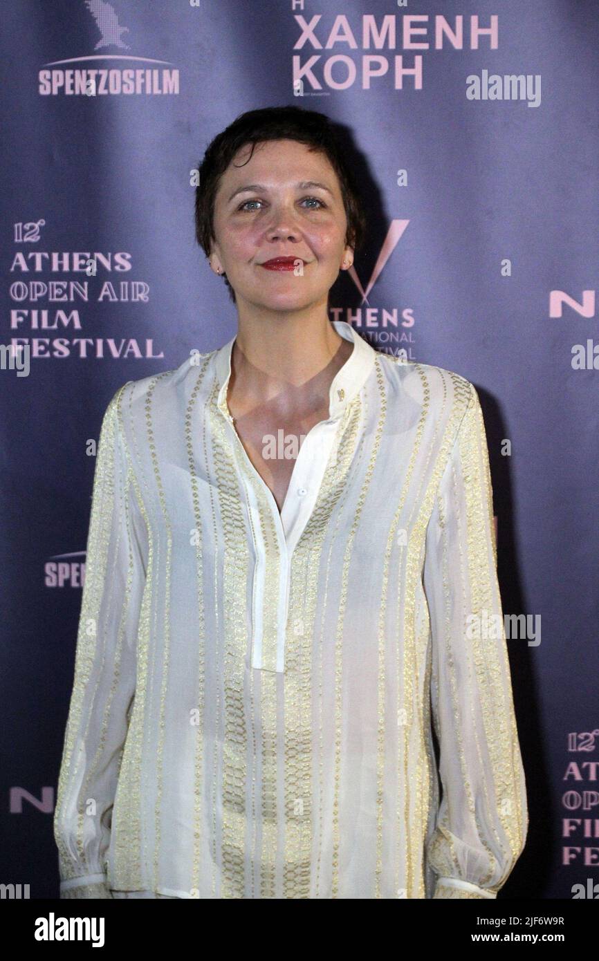 Maggie Gyllenhaal and Peter Sarsgaard attend at the premiere of her
