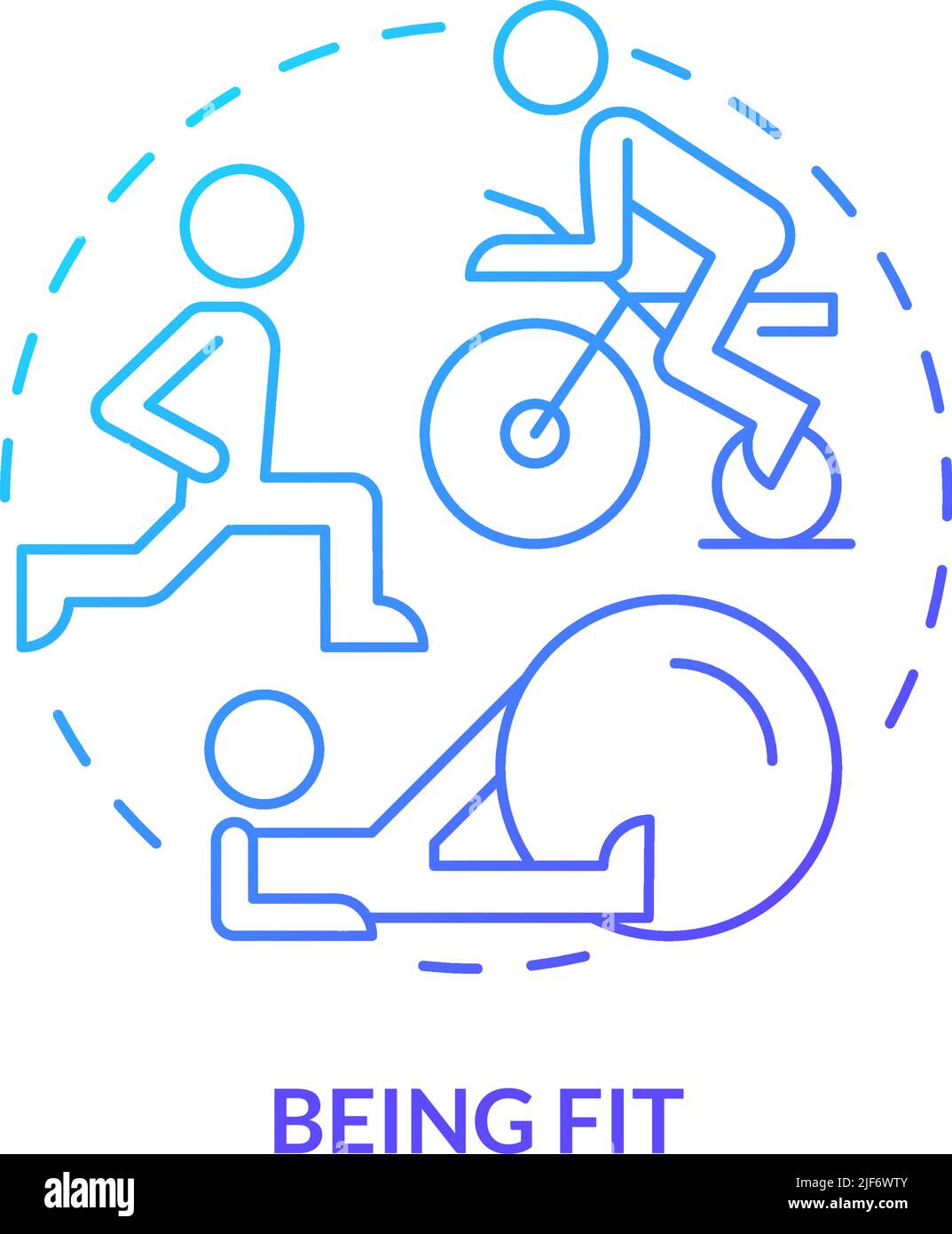 Gym experience Stock Vector Images - Alamy