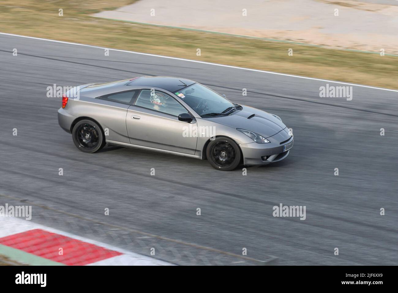 Classic japan rally car in the street. Toyota Celica Stock Photo - Alamy
