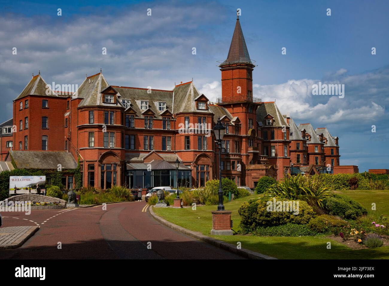Slieve Donnard Hotel, Newcastle, County Down, Northern Ireland Stock Photo
