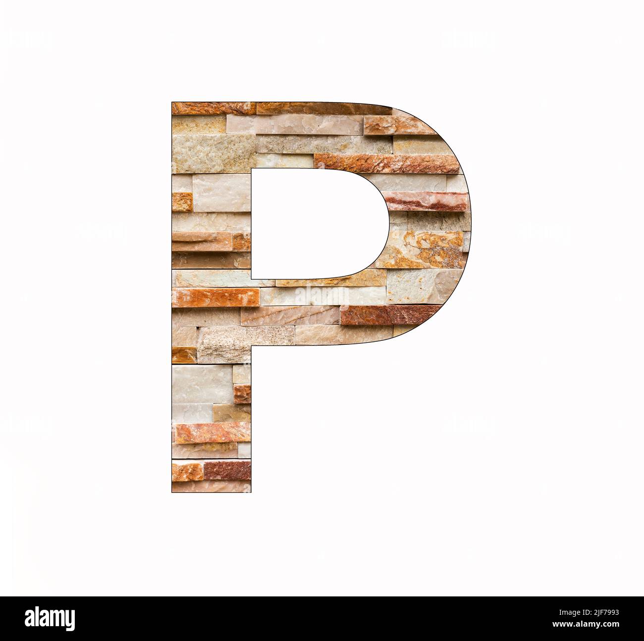 Alphabet Letter P Rustic marble stone background Stock Photo Alamy