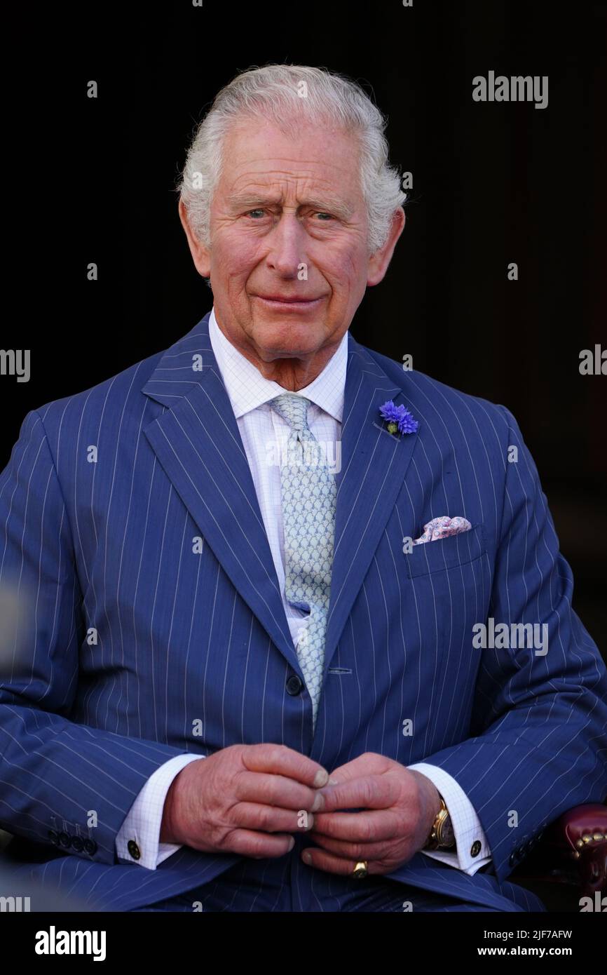 The Prince of Wales, known as the Duke of Rothesay when in Scotland