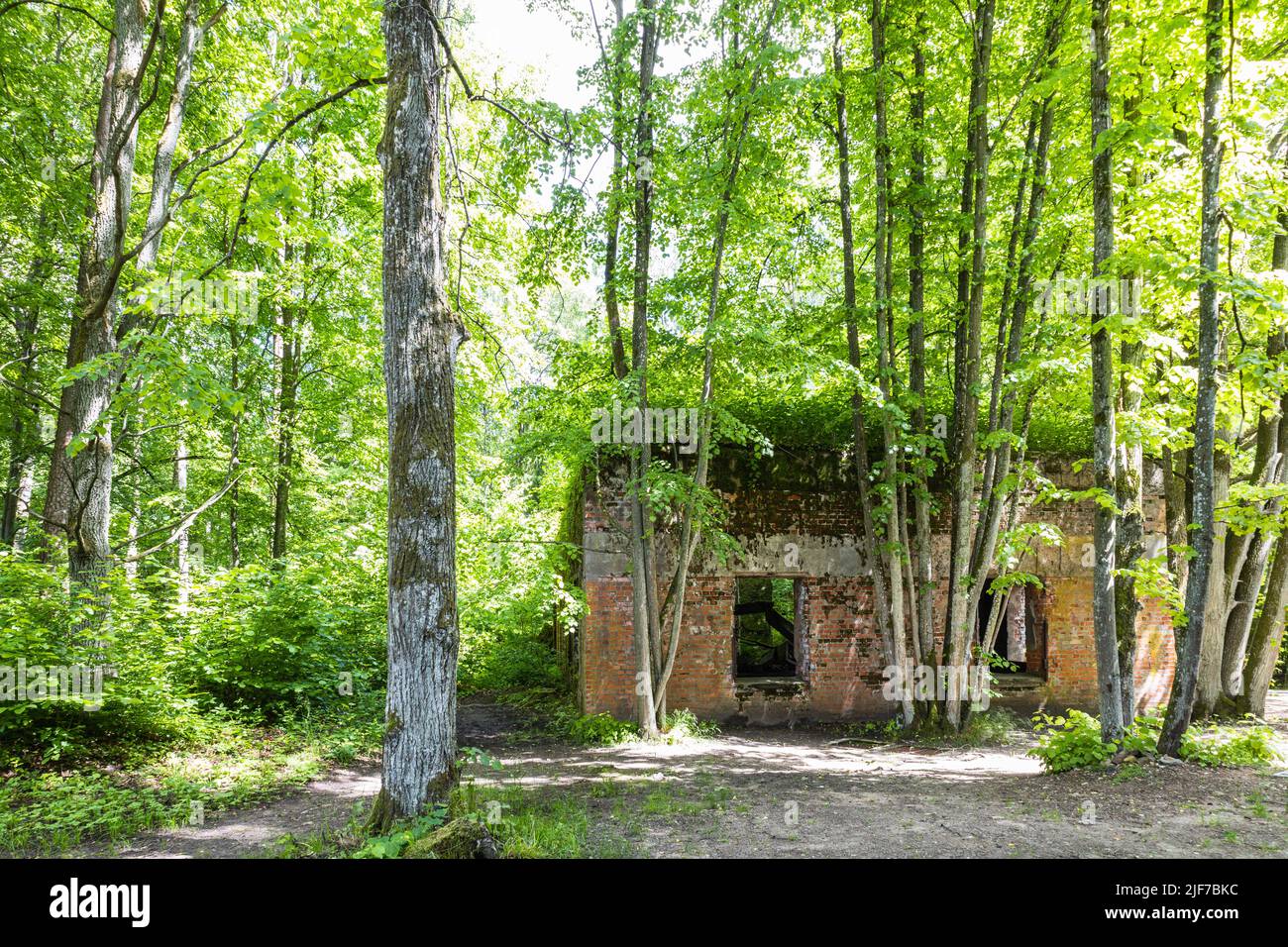 Hermann Goring's House In Wolf's Lair. Former War Headquarters Of Adolf 