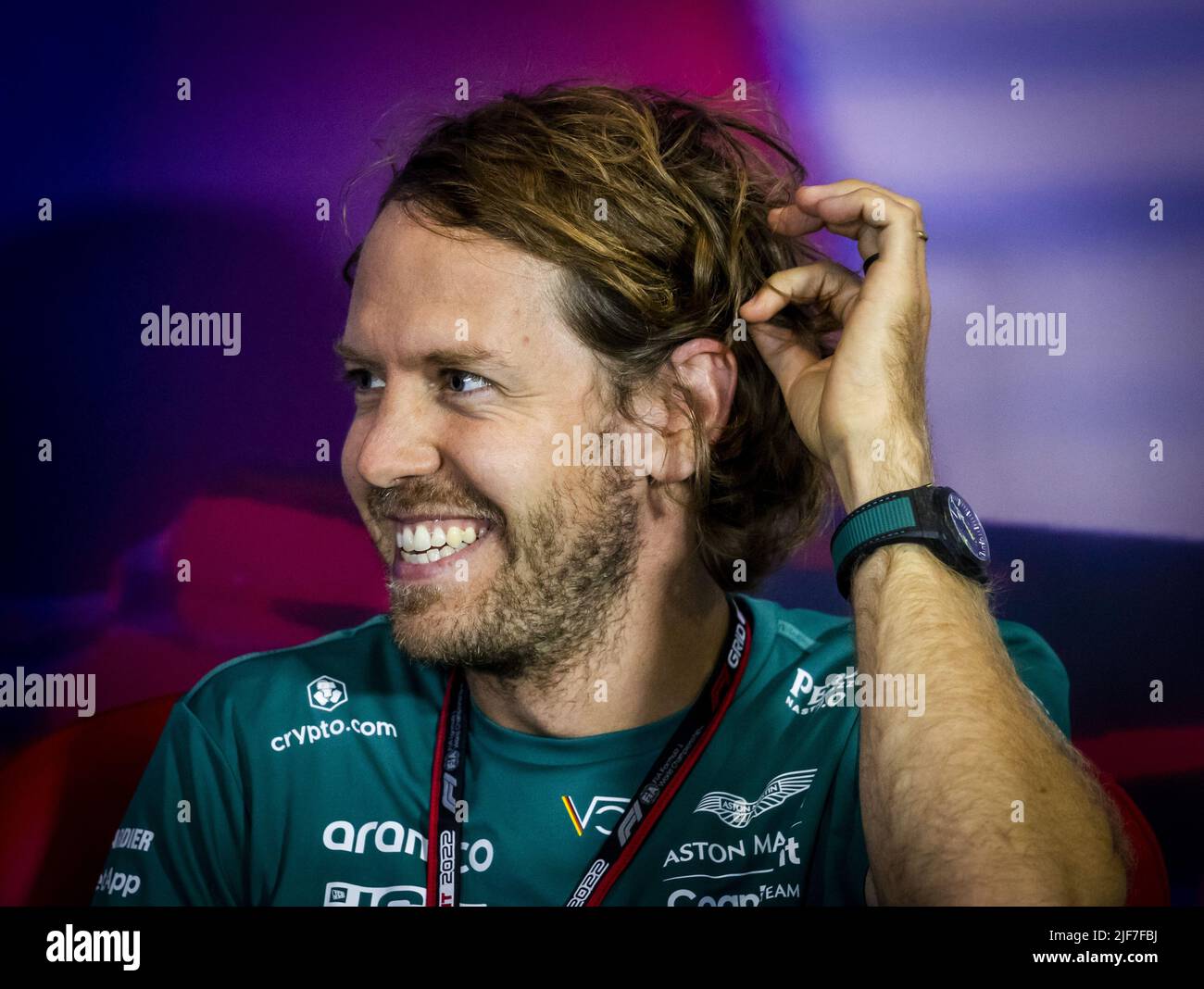 Vettel Conference 15 03 28 hi-res stock photography and images - Alamy