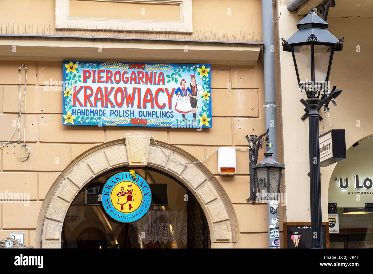 Krakow, Poland, Old Town, Pierogarnia Krakowiacy traditional restaurant