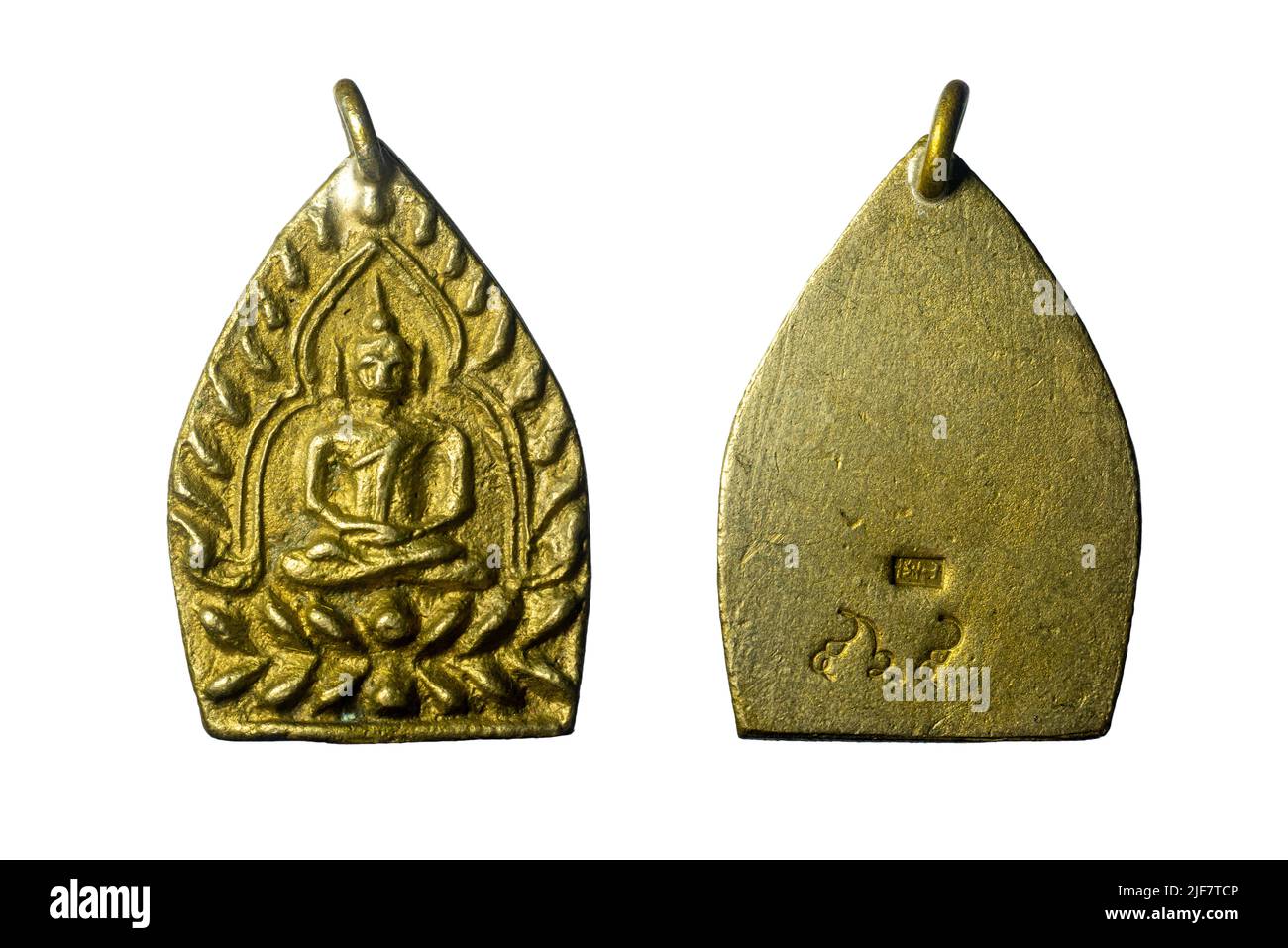 Buddha amulets of Thailand. Wat Klang Bang Kaew , Nakhon Chai Si , Nakhon Pathom (Thailand) Stock Photo