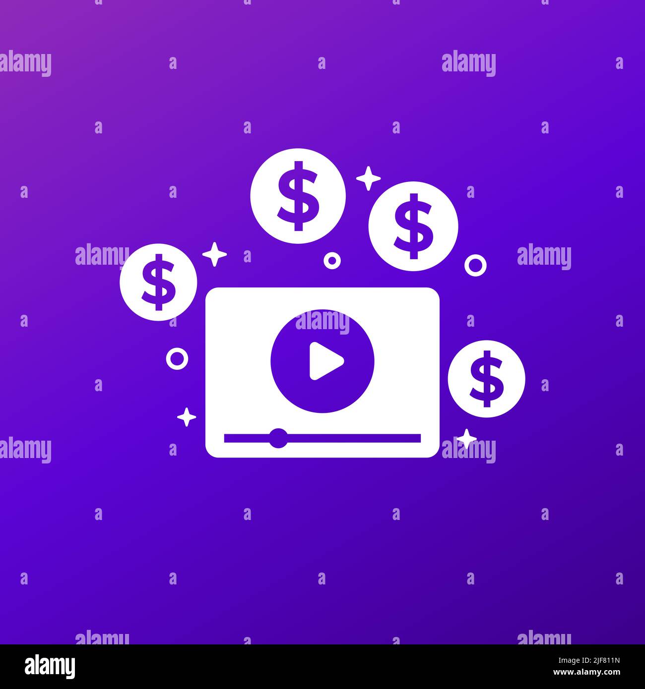 Video monetization earn money hi-res stock photography and images - Alamy