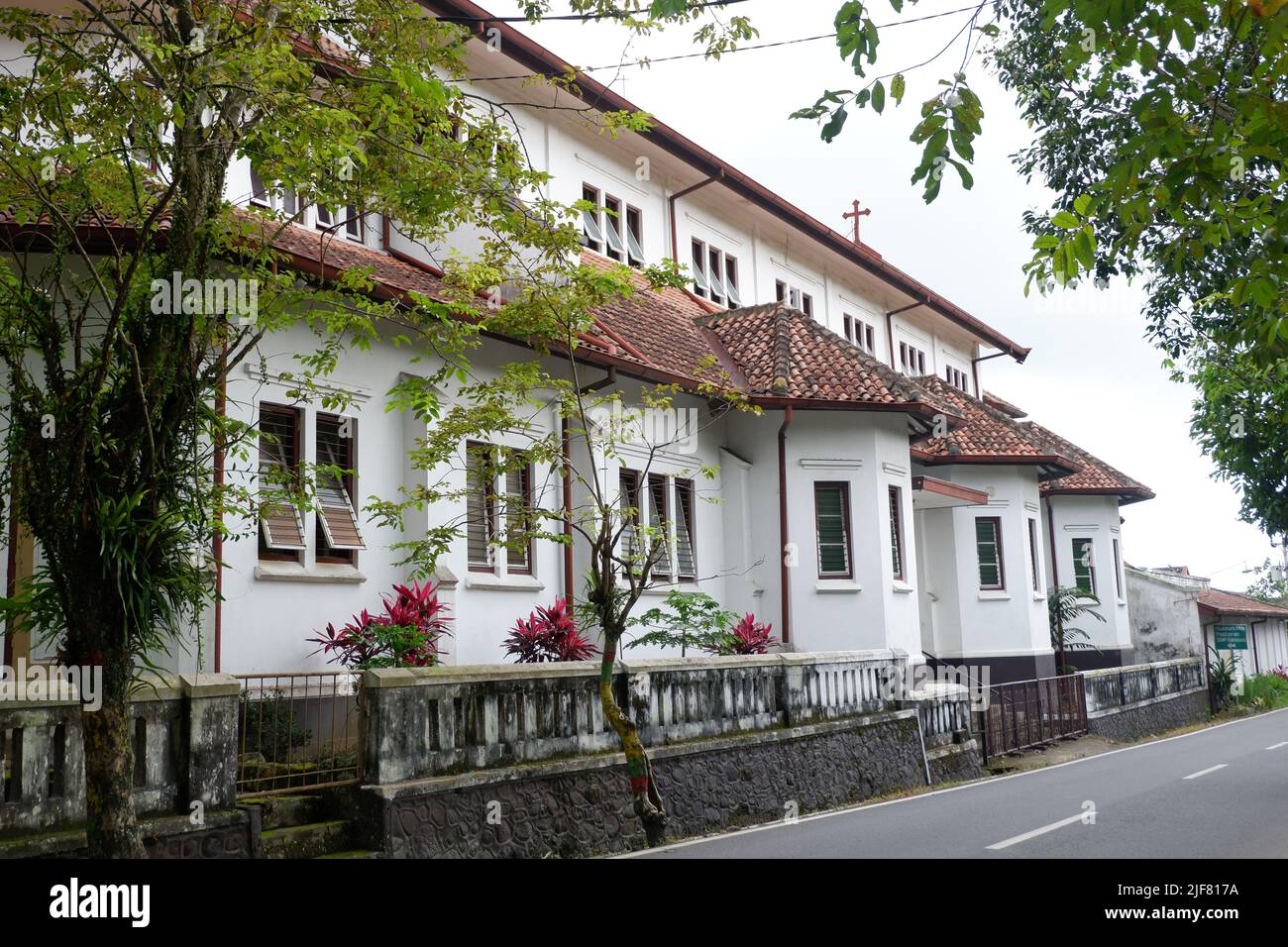 Pangudi Luhur Van Lith High School is a high school that was founded in 1991 in a sub-district in Magelang Regency, Muntilan. Stock Photo
