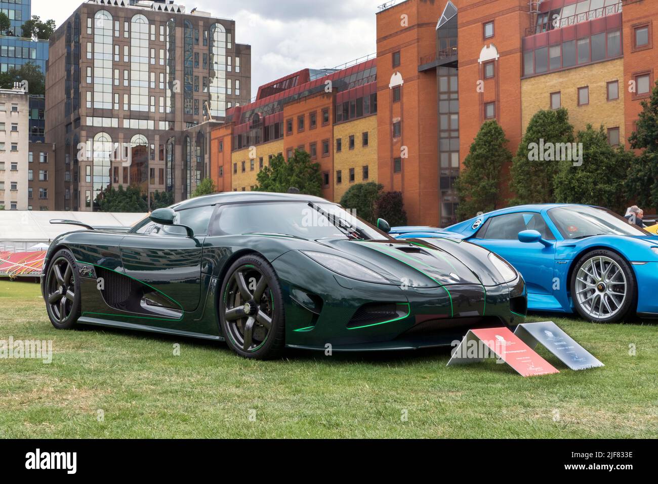 2012 Koenigsegg Agera S at the London Concours at the Honourable Artillery Company 2022 Stock Photo