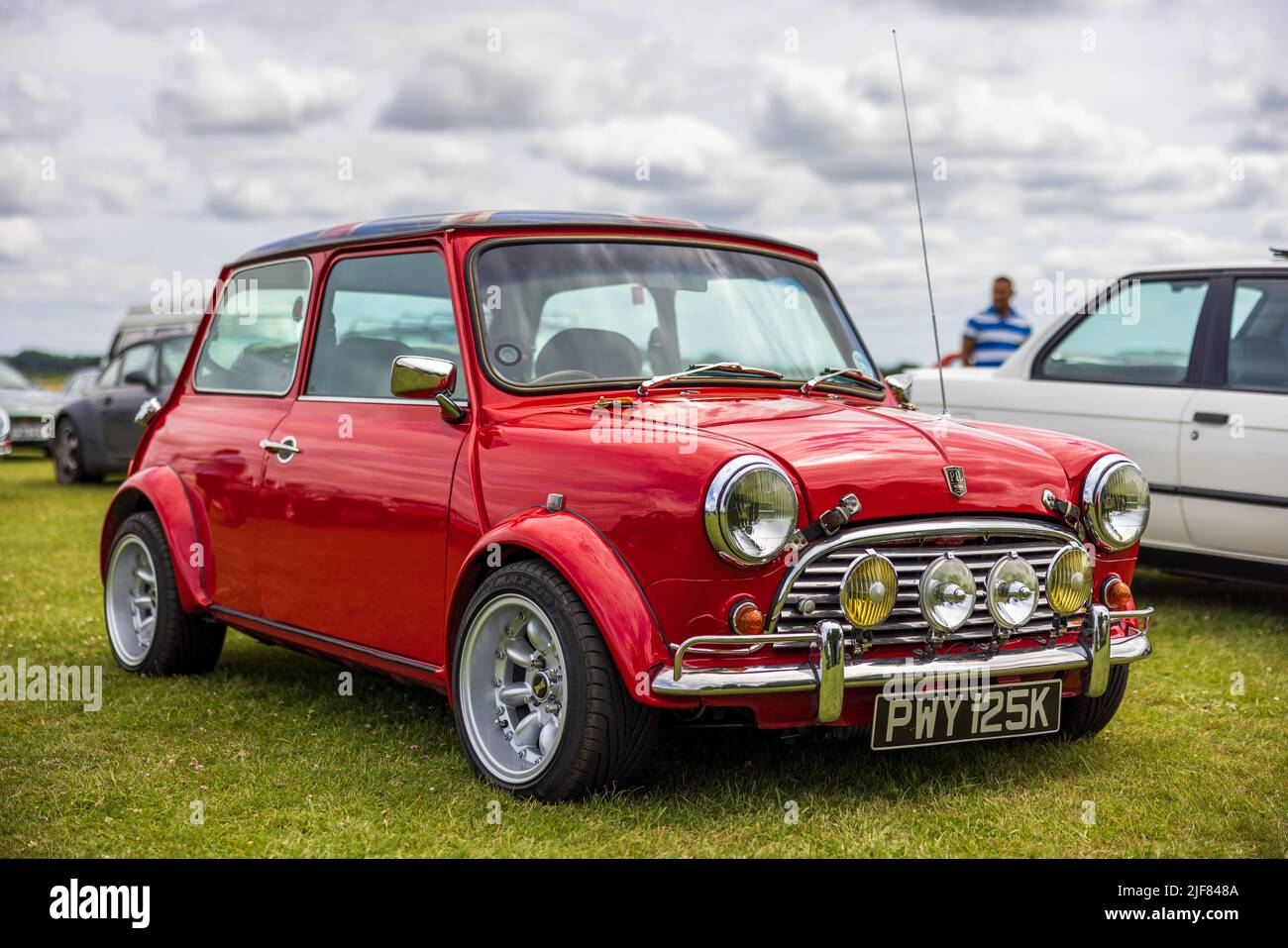 1972 Mini 1000 ‘PWY 125K’ on display at the Bicester Scramble on the ...