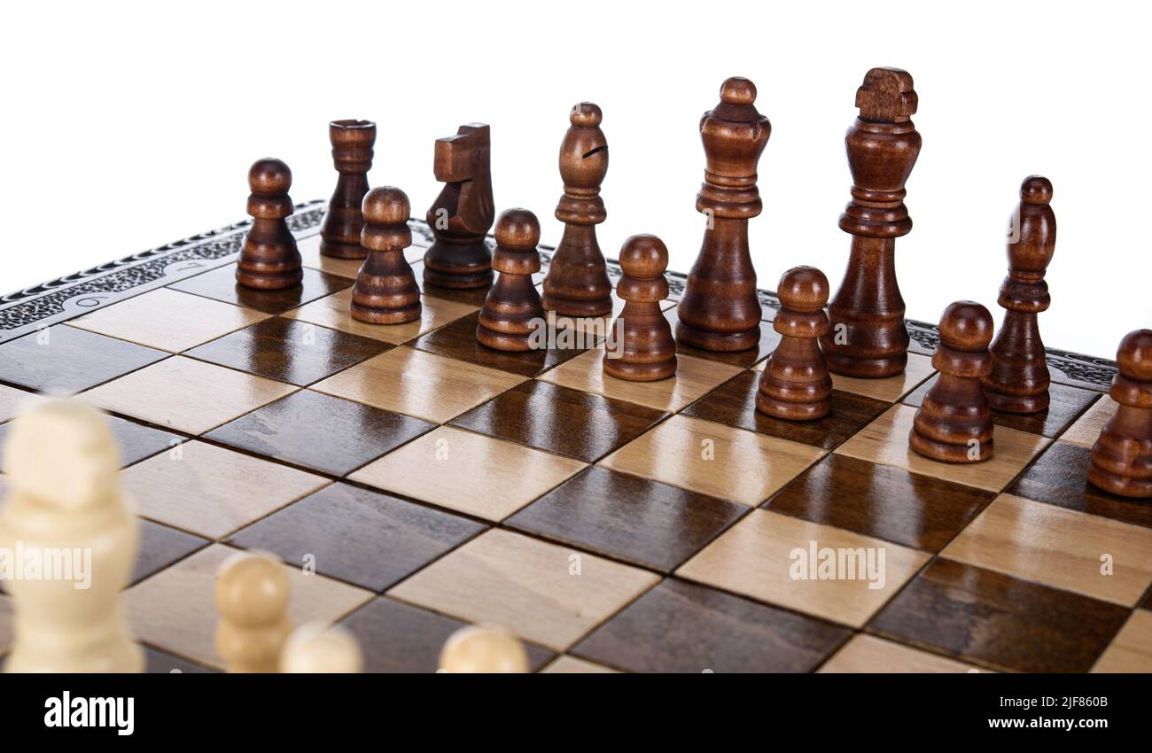 Photos Chess Openings Queens Gambit Stock Photo 1041912001