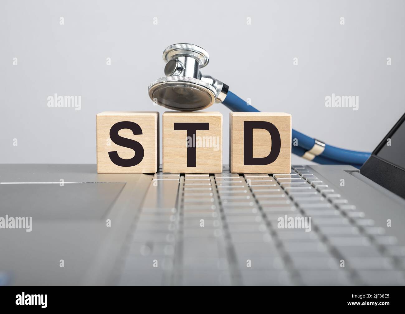 STD, medical disease abbreviation in doctor hands. High quality photo Stock Photo
