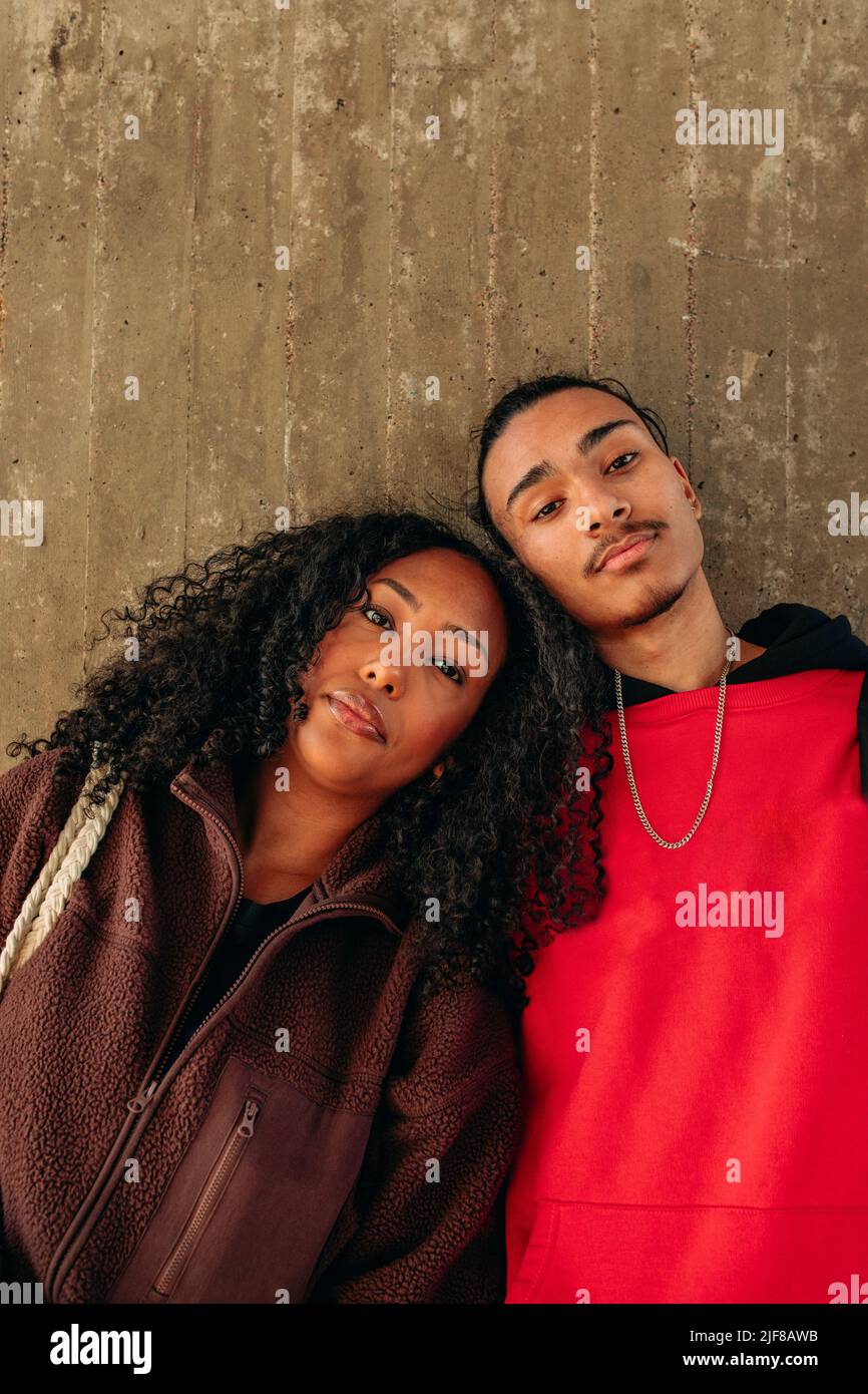 Women leaning on each other hires stock photography and images Alamy