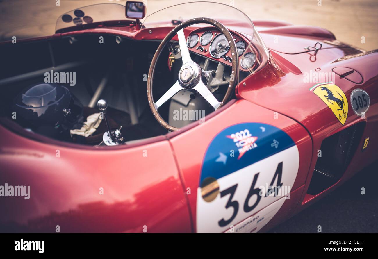 Marc Newson, Ferrari 857 S, A selection from Ferrari's illustrious past, a  mixture of Sports cars, GT Racers, and Formula 1, 75 Years of Ferrari, Good  Stock Photo - Alamy