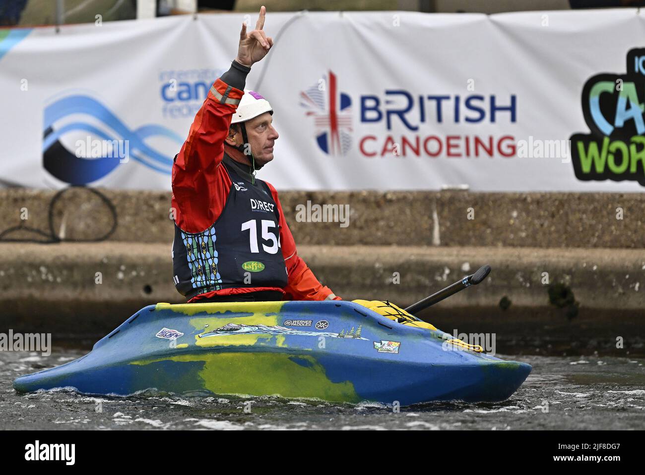 Nottingham, United Kingdom. 30th June, 2022. The ICF 2022 canoe