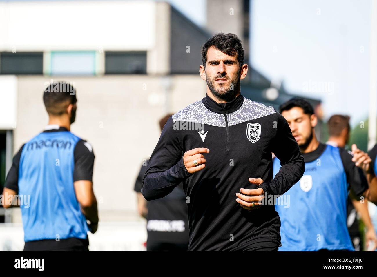 WENUM-WIESEL, NETHERLANDS - JUNE 30: Nelson Miguel Castro Oliveira of PAOK Saloniki during a Training Session of PAOK Saloniki at Sportpark Wiesel on June 30, 2022 in Wenum-Wiesel, Netherlands (Photo by Rene Nijhuis/Orange Pictures) Stock Photo
