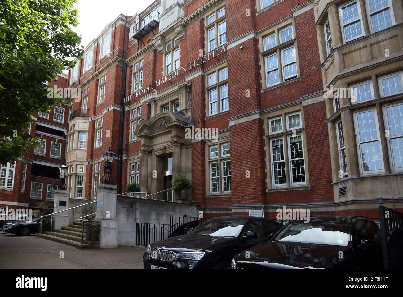 The Royal Marsden Hospital Fulham Road London England Stock Photo