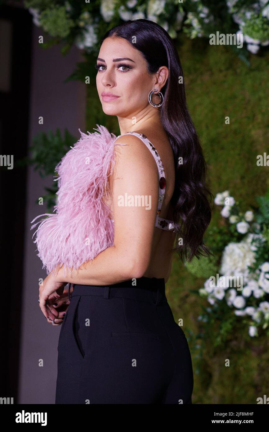 Actress Blanca Suarez attends 'Guerlain' photocall at Palacio de lo Duques  Gran Melia Hotel on September