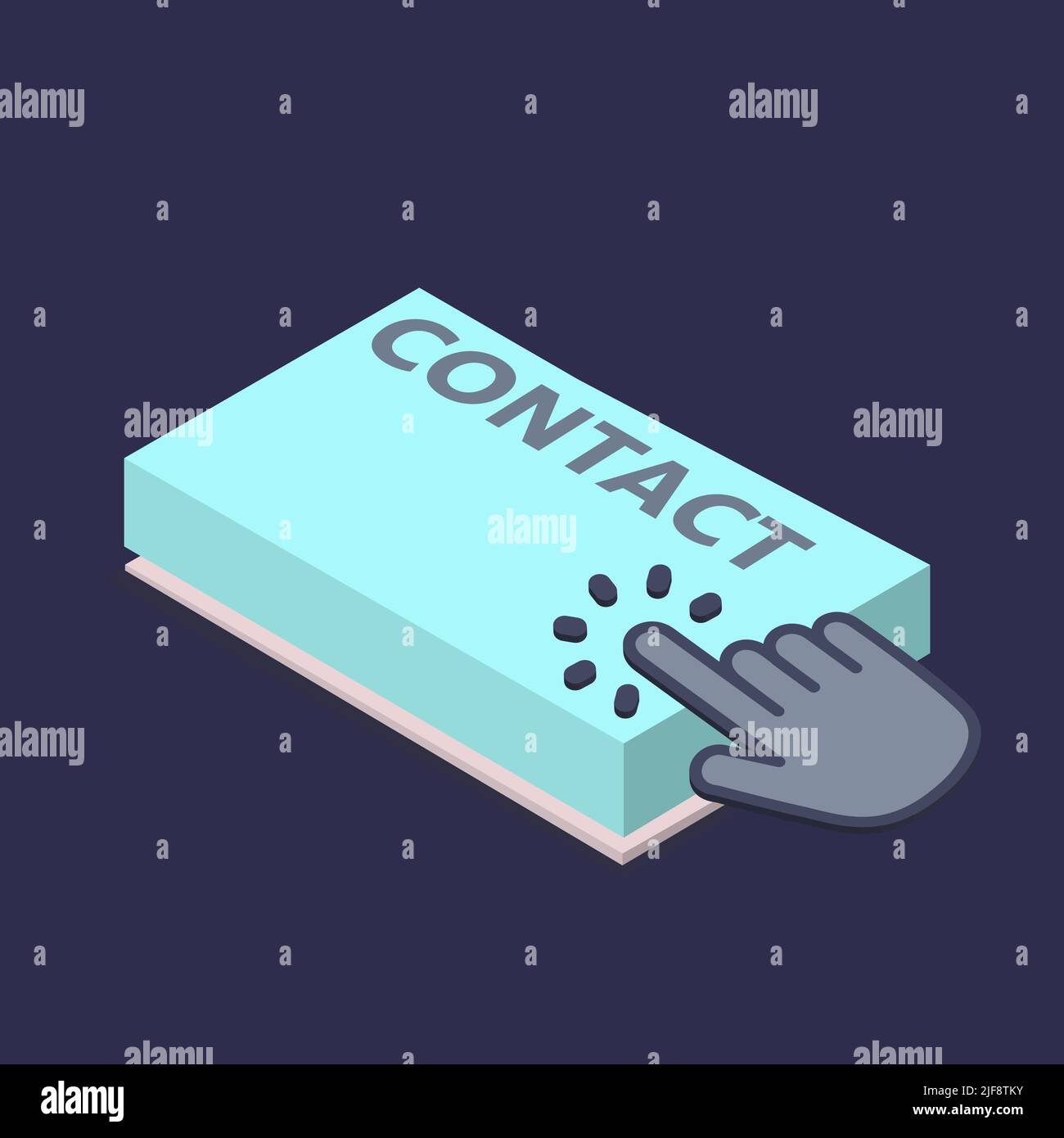 Message on enter key keyboard Stock Vector Images - Alamy