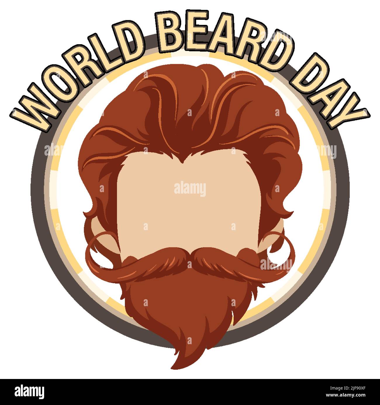 World beard day banner design illustration Stock Vector Image & Art Alamy