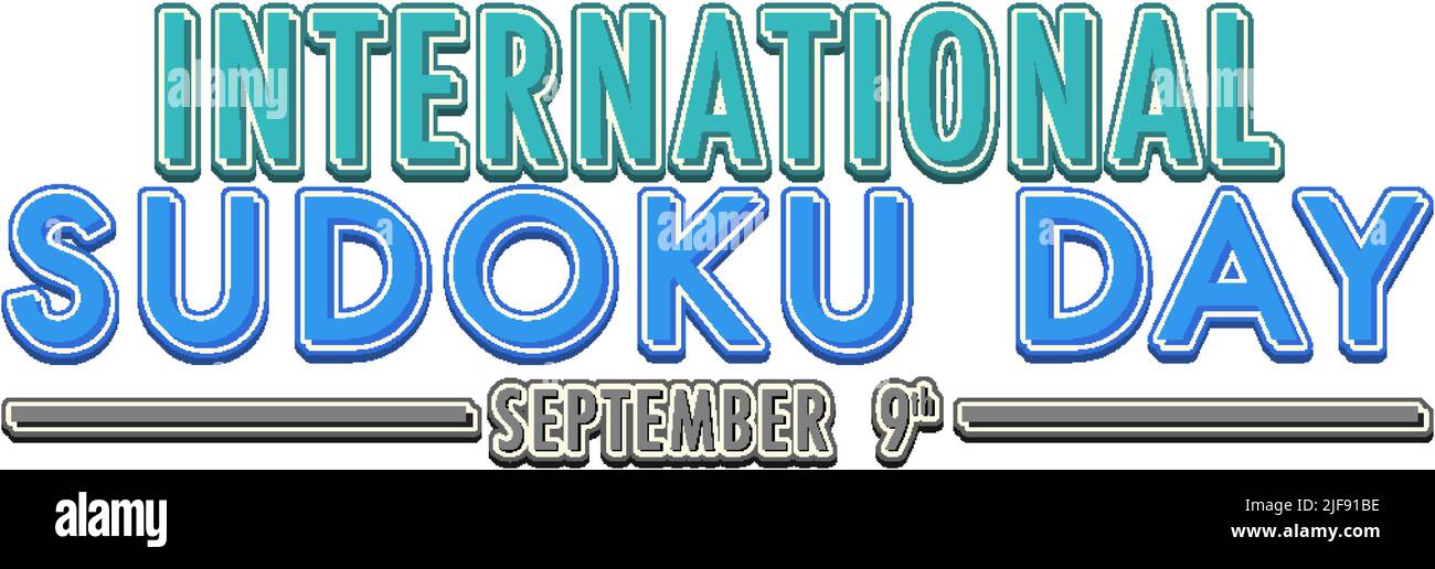 International Sudoku Day (September 9th)