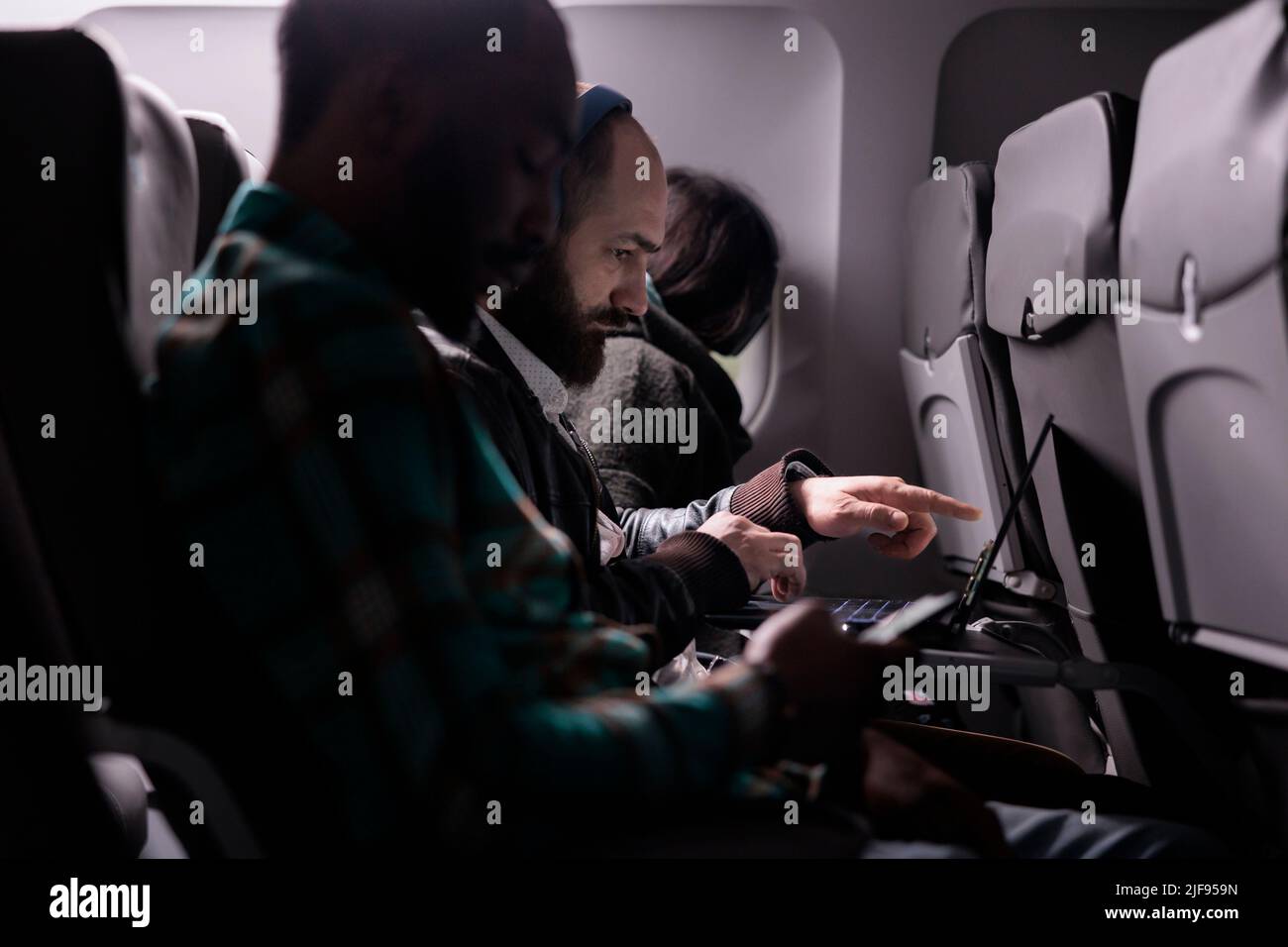 African passengers plane hi-res stock photography and images - Alamy