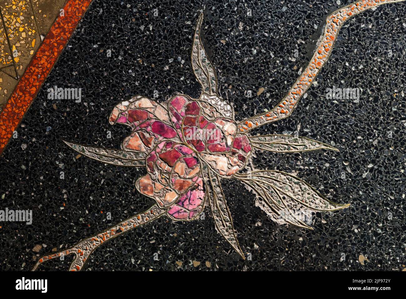 Vintage ceramic floor tiles hi-res stock photography and images - Alamy