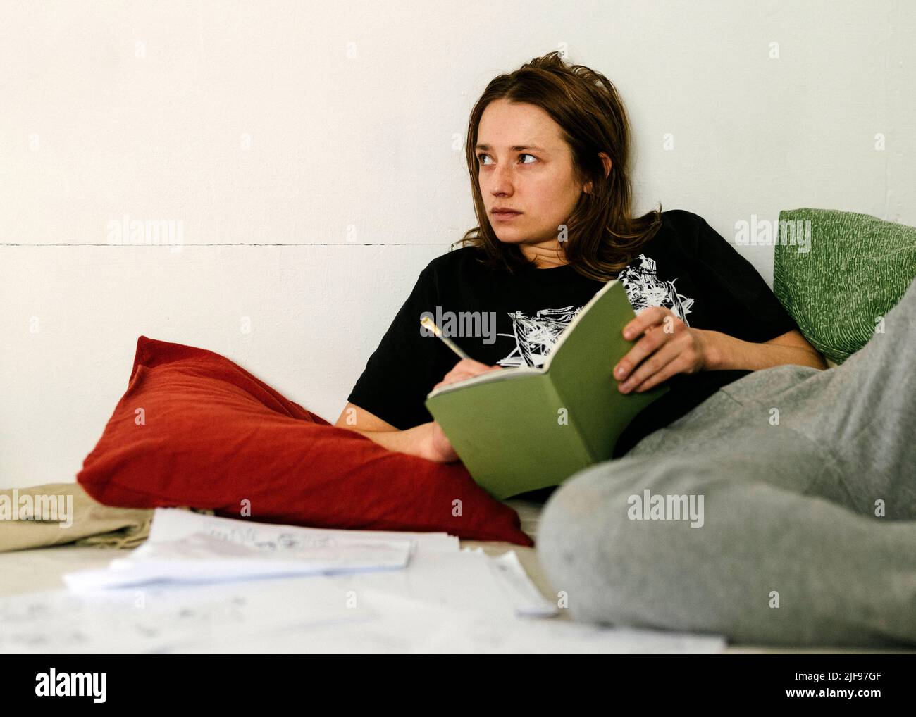 KRISTINE KUJATH THORP in NINJABABY (2021), directed by YNGVILD SVE FLIKKE. Credit: MOTLYS / Album Stock Photo