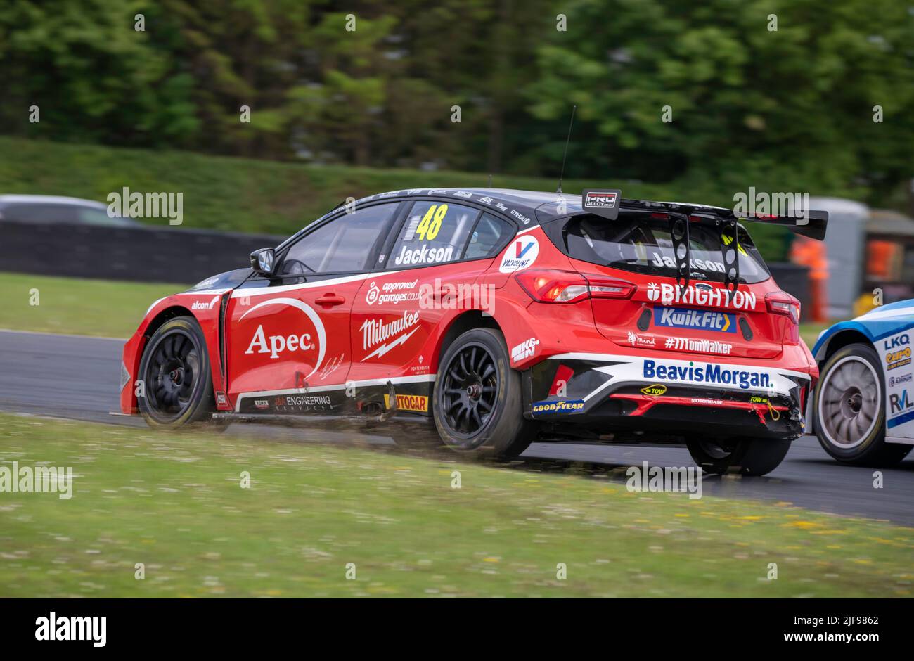 Jackson Racing Logo Russell Jackson Racing