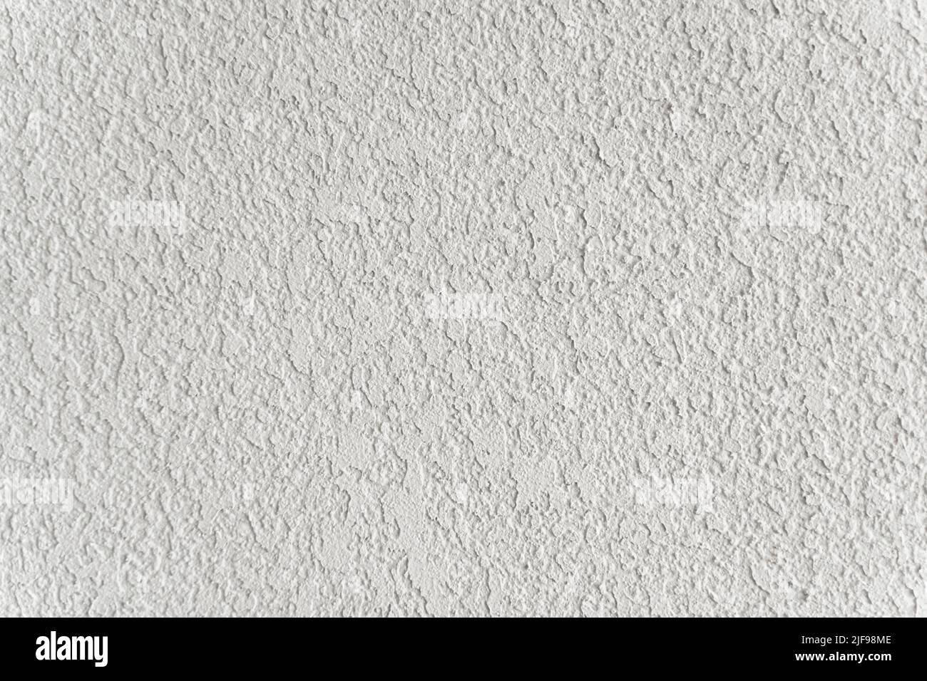 White wall with plaster background. Plaster and putty grain surface