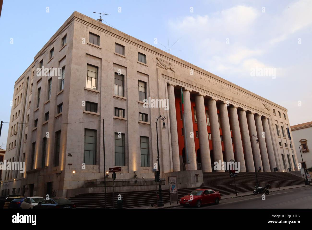 Palermo, Sicily (Italy) Post Office building in downtown of Palermo