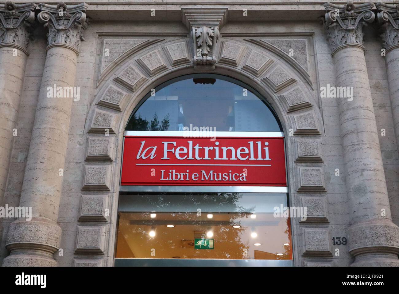 Palermo, Sicily (Italy): LA FELTRINELLI Bookstore in downtown of Palermo  Stock Photo - Alamy