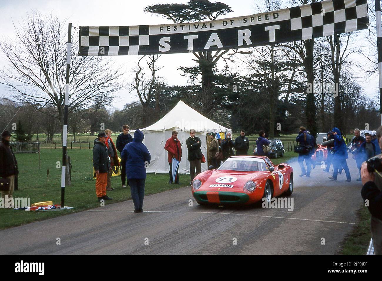 Ferrari 250LM at the 1998 Goodwood  Festival of Speed and Revival Press preview day 3/1998 Stock Photo