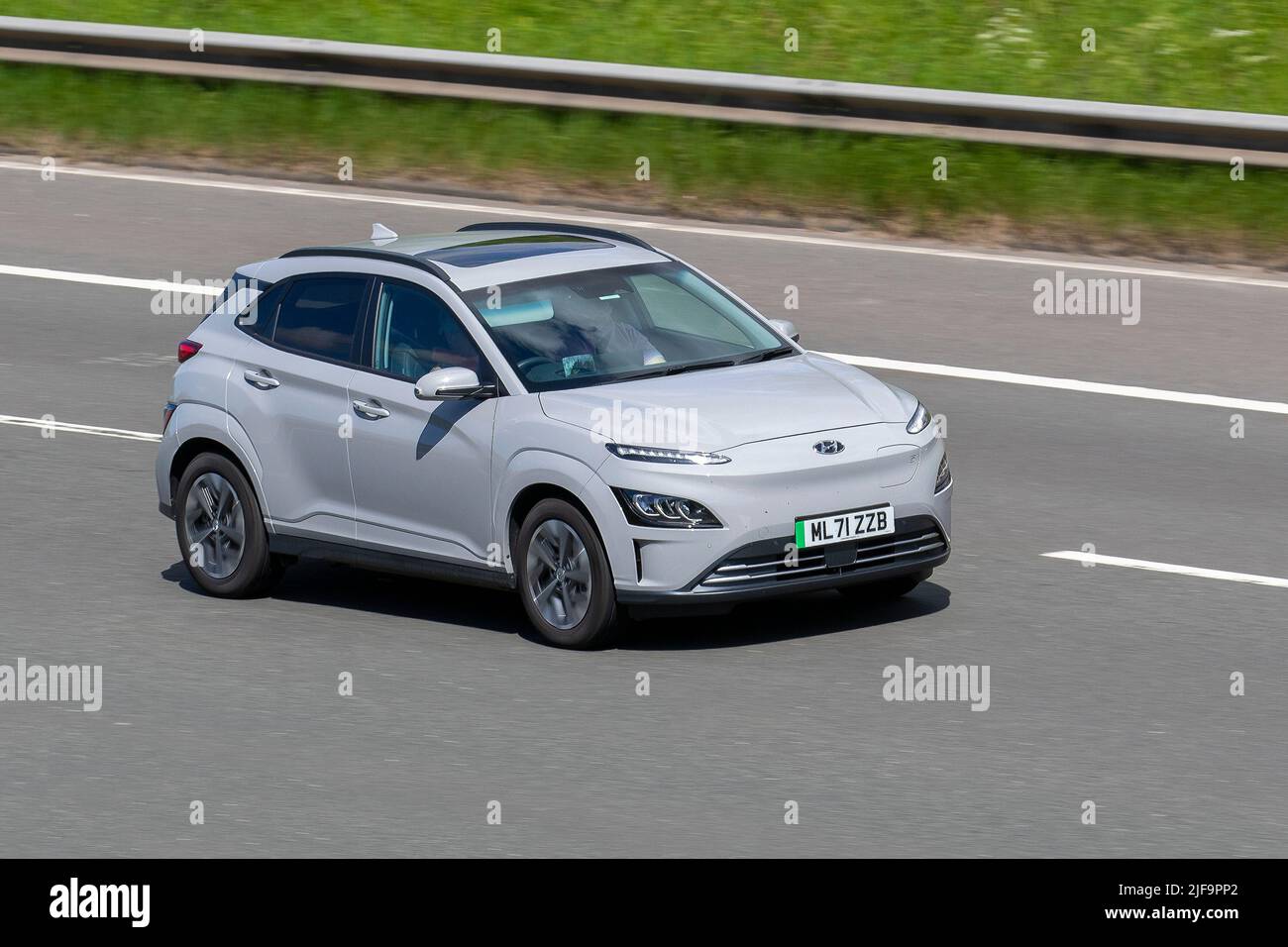 2021 Grey Hyundai Kona Ultimate Ev 204 OMSM 64KWH Electricity hatchback ...