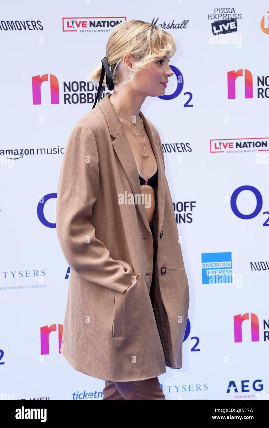 Nina Nesbitt at the Nordoff Robbins O2 Silver Clef Awards at the