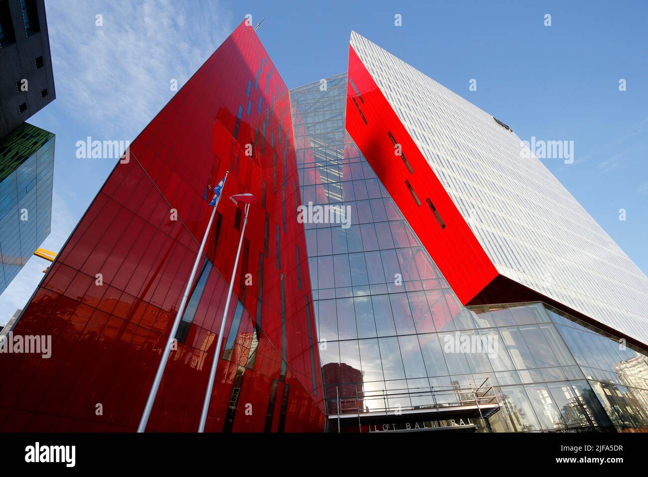 Architecture, modern building, Montreal, Province of Quebec, Canada Stock Photo