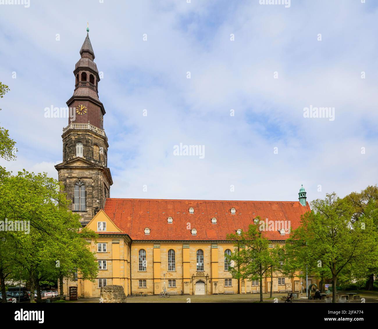 Church of St. John in Calenberger Neustadt, state capital Hannover, Lower Saxony, Germany Stock Photo