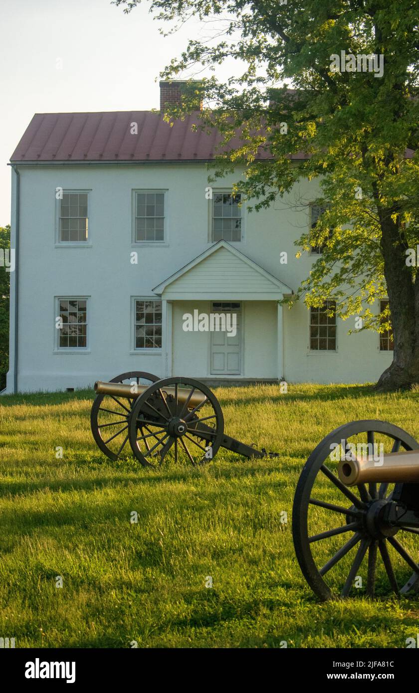 Best Farm Main House, Monocacy National Battlefield Stock Photo