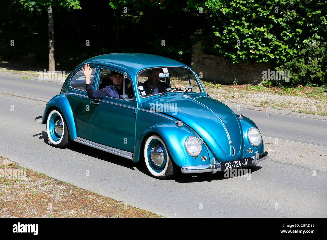 Tuned Volkswagen VW Beetle, Vintage Car Ride 4th Embouteillage de la