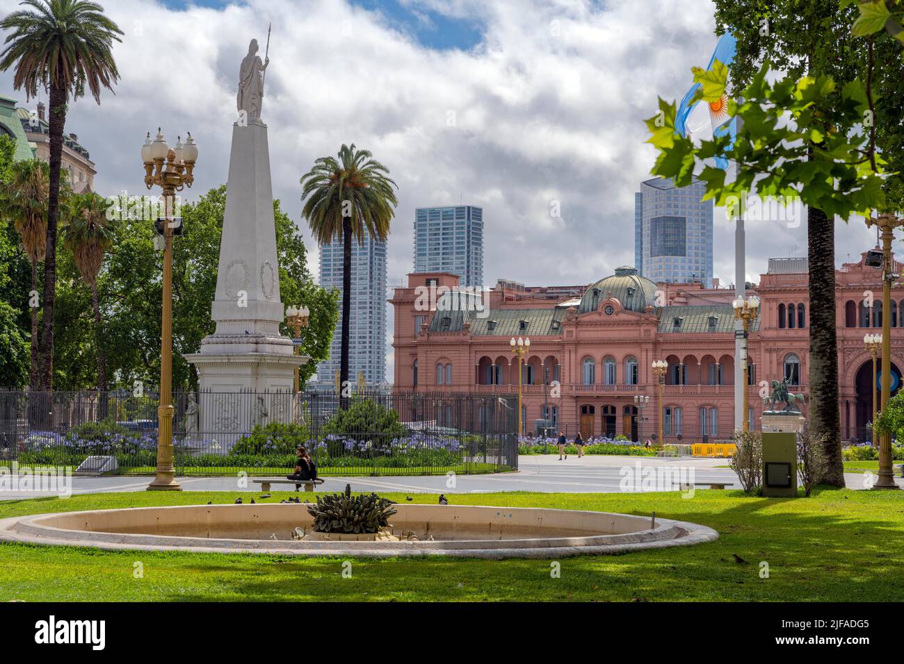Mayo Square, Buenos Aires, Argentina Stock Photo