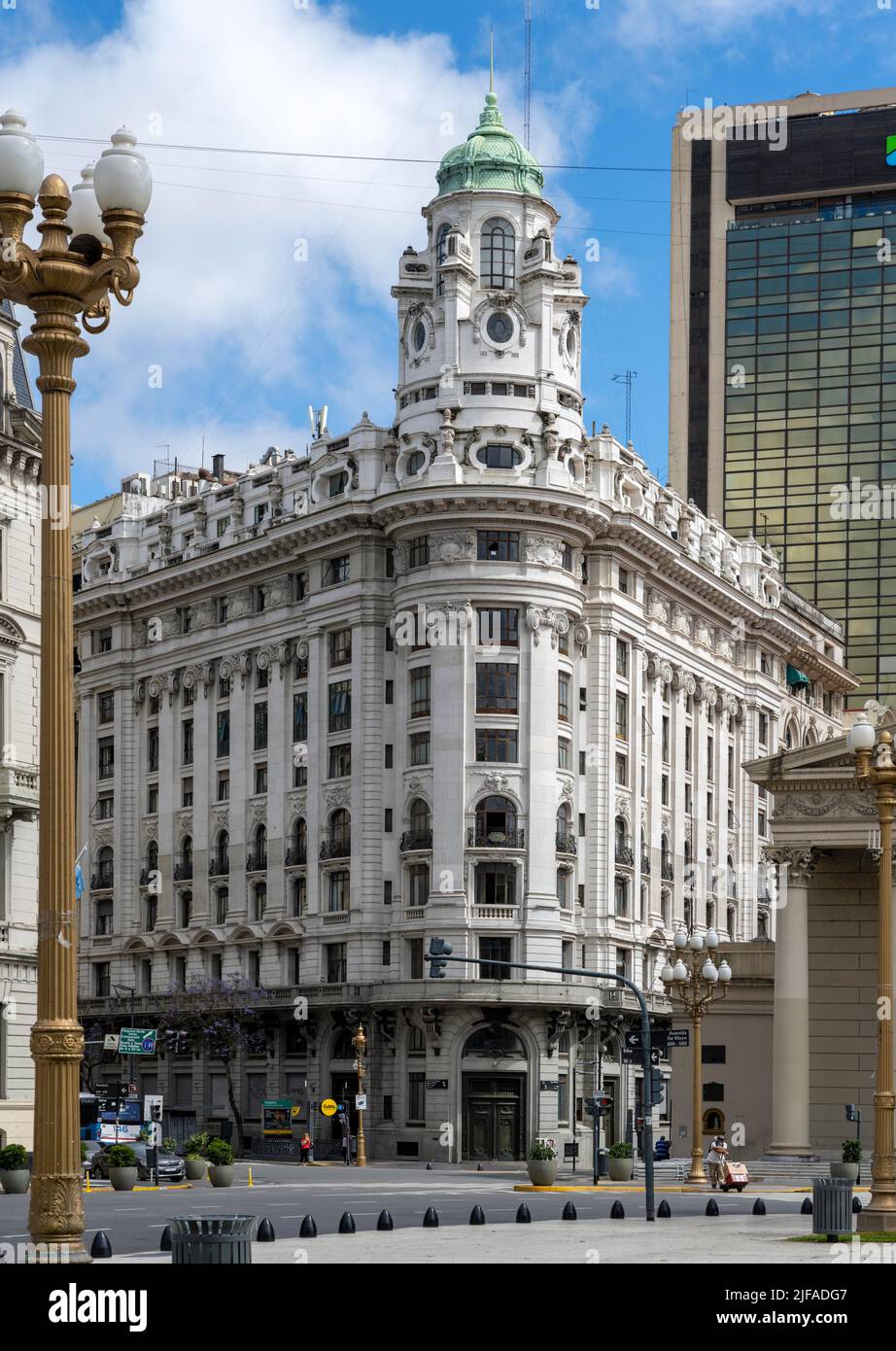 Historical Architecture Mayo Square Buenos Aires Argentina Stock 