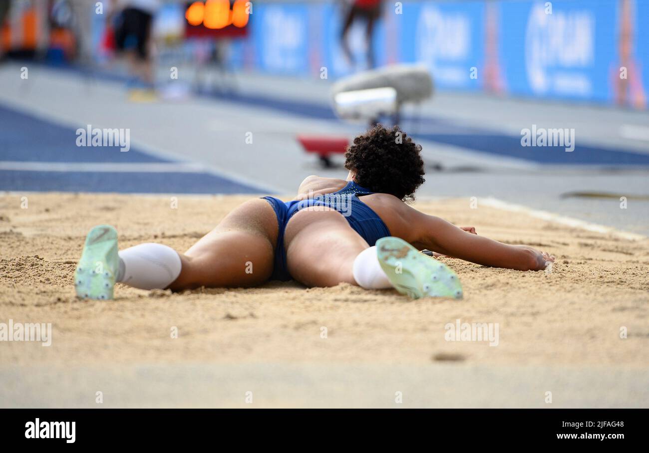Winner Malaika MIHAMBO (LG Kurpfalz/ 1st place) women's long jump final