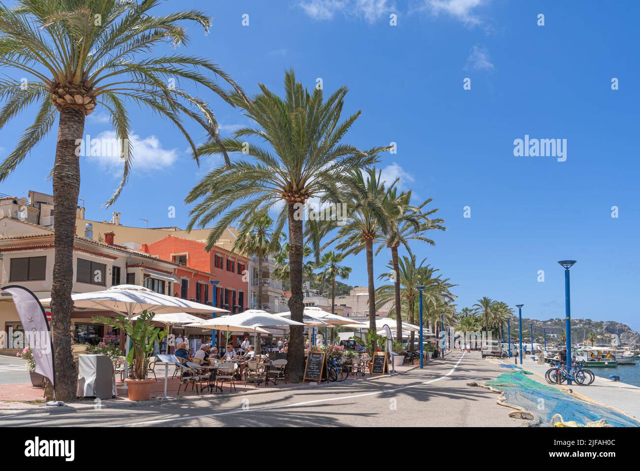 Port de Andratx on the island of Majorca Stock Photo